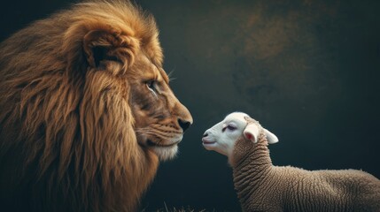lion and lamb © Vasili