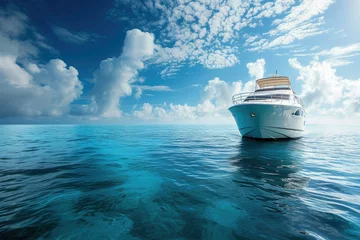 Foto op Plexiglas cruise ship in the sea © Vasili