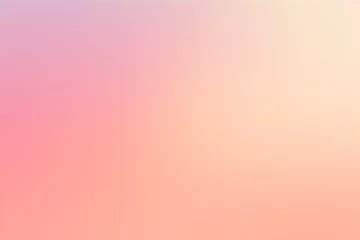Fotobehang Light pink, beige, peach fuzz and salmon gradient. Pastel shade. Calm, pastel colors. Tones. Hue. Peach fuzz is the main color. Tenderness. Nice, delicate color palette. Blurry peach gradation. Tinge © grooveisintheheart
