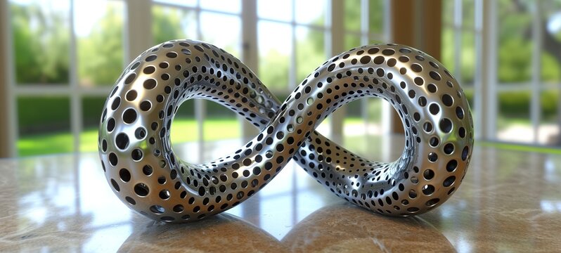 curvy metal infinity