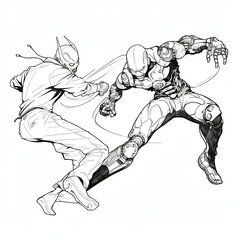 Fototapeta premium kid's coloring book