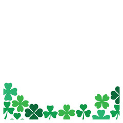 Fototapeta premium Clover Leaf Frame