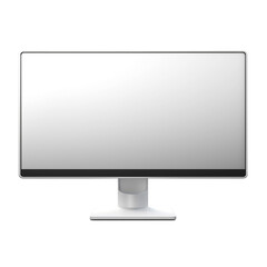 Monitor isolated on transparent background