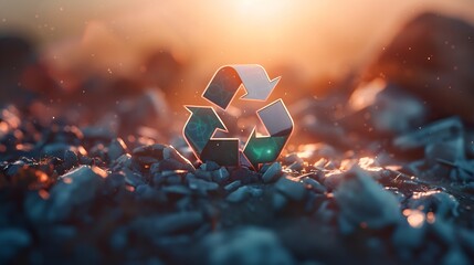 recycling platic : Generative AI