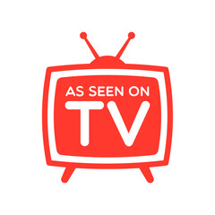 As Seen on TV Label Illustration