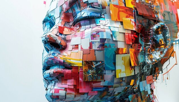 AI-Powered Creativity and Art, AI-powered creativity and art with an image showing generative art, AI