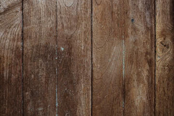 Naklejka premium close up of nature old wooden boards texture background