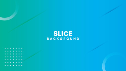 Abstract gradient green and white background with shiny effects and elegant wavy vector background