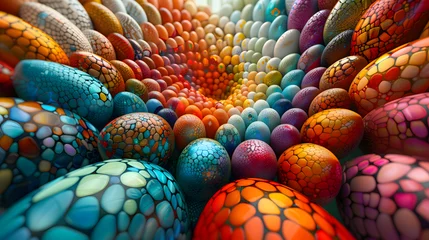 Foto op Plexiglas Colorful Easter Eggs © Articre8ing