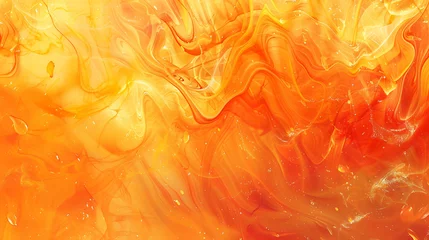 Keuken spatwand met foto Texture painted fire flames abstract background. © Daniel