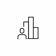 Recruitment Hiring Statistics Vector Icon Sign Symbol