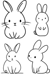 set of rabbits