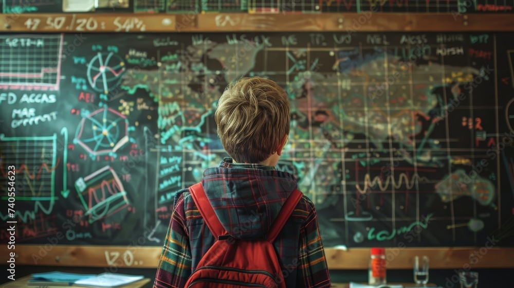 Poster making inference: using graph to draw conclusion