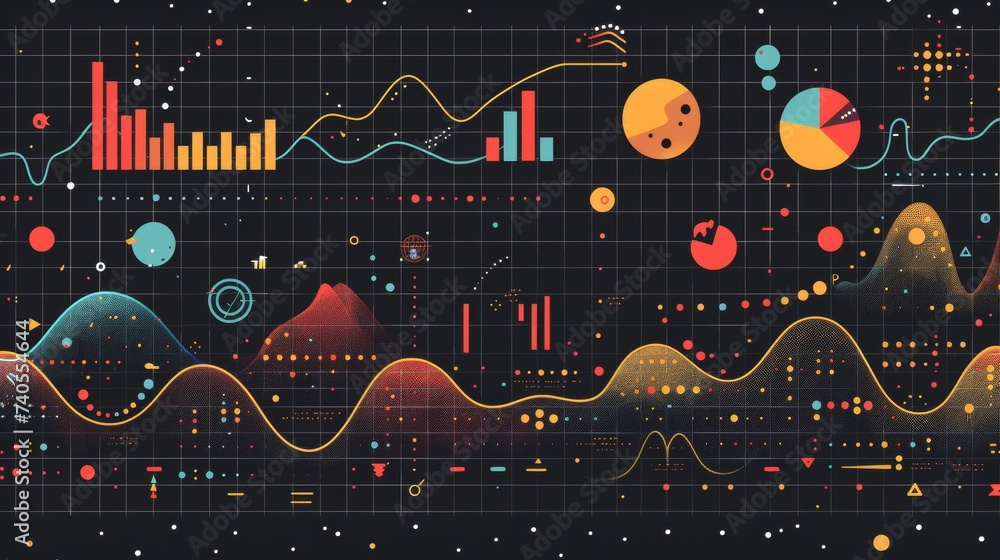 Poster making sense of data: unleashing potential with diagrams, graphs, and charts