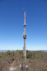 Sendemast auf dem Hahnenkamm