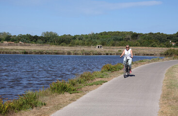 Fahrradfahren auf der Ile de Re