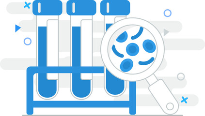 Obraz premium Blood Test
