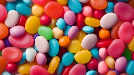 Obraz premium Many colorful candies