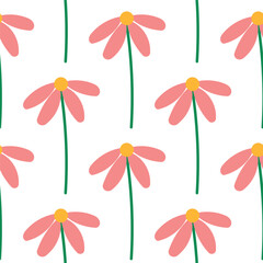 Obraz premium spring colored flowers for decoration and gift. pattern, textile, background