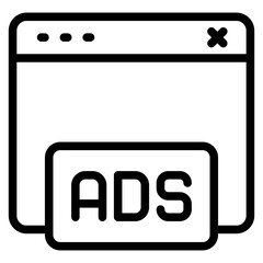 Ads icon