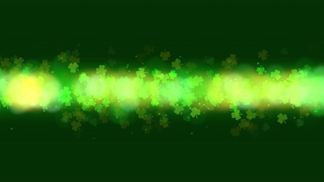 Happy St. Patrick's Day Background Loop