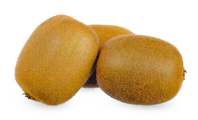 Kiwi fruit isolated on white background