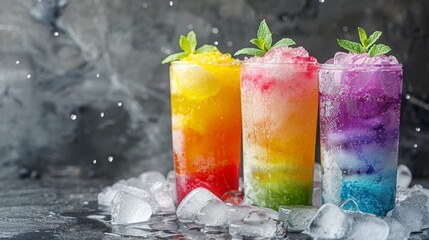 cocktail with ice