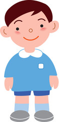 男の子の園児
