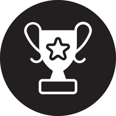 trophy glyph icon