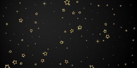 Starry night fairy tale background.