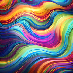  Abstract coloring background of the gradient with visual wave, twirl and lighting effects. Red, blue and yellow colors.