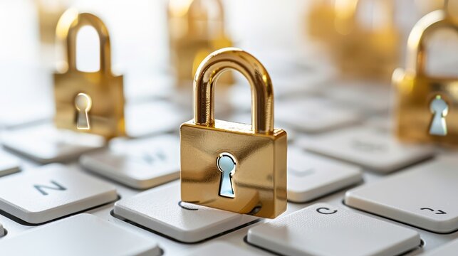 Discover cybersecurity art safeguarding data, networks, and transactions with encryption measures.