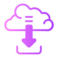 download gradient icon