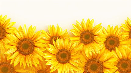 Fototapeta premium Charming Spring Bloom on White Background