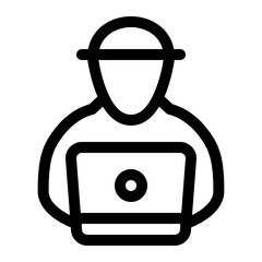 it support line icon