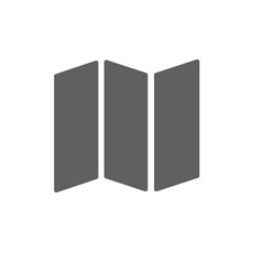 black book isolated on white