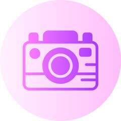 camera gradient icon