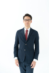 スーツを着たビジネスマン