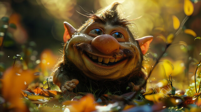 happy little troll