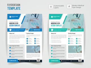 Modern Flyer Design Editable Template