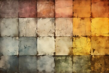 Celebrate the artistry of imperfection with a grunge texture background, where weathered surfaces, distressed patterns, Generative AI