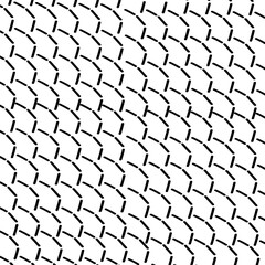 Repeating segments of lines form a texture in the form of scales or tiles.