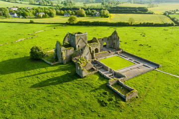 Hore Abbey, ruined Cistercian monastery near the Rock of Cashel, Tipperary, Ireland
