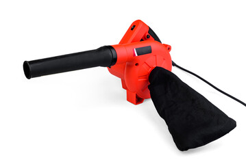 Garden blower isolated on white background.