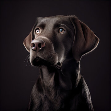 Expressive Springador Portrait in Professional Studio Setting