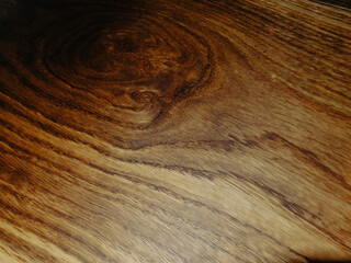 Texture of oak plank with oil finish. Natural oak wood texture. Fragment background of wooden texture for designers