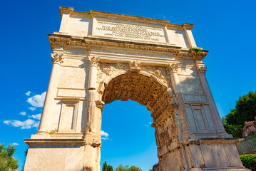 Arch of Constantine.  Rome