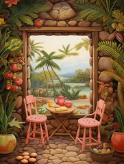 Island Tea Party: Whimsical Bakery Scenes and Tropical Artistry Sync