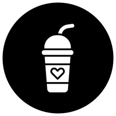 Frappe Vector Icon Design Illustration