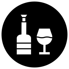 Wine Vector Icon Design Illustration
